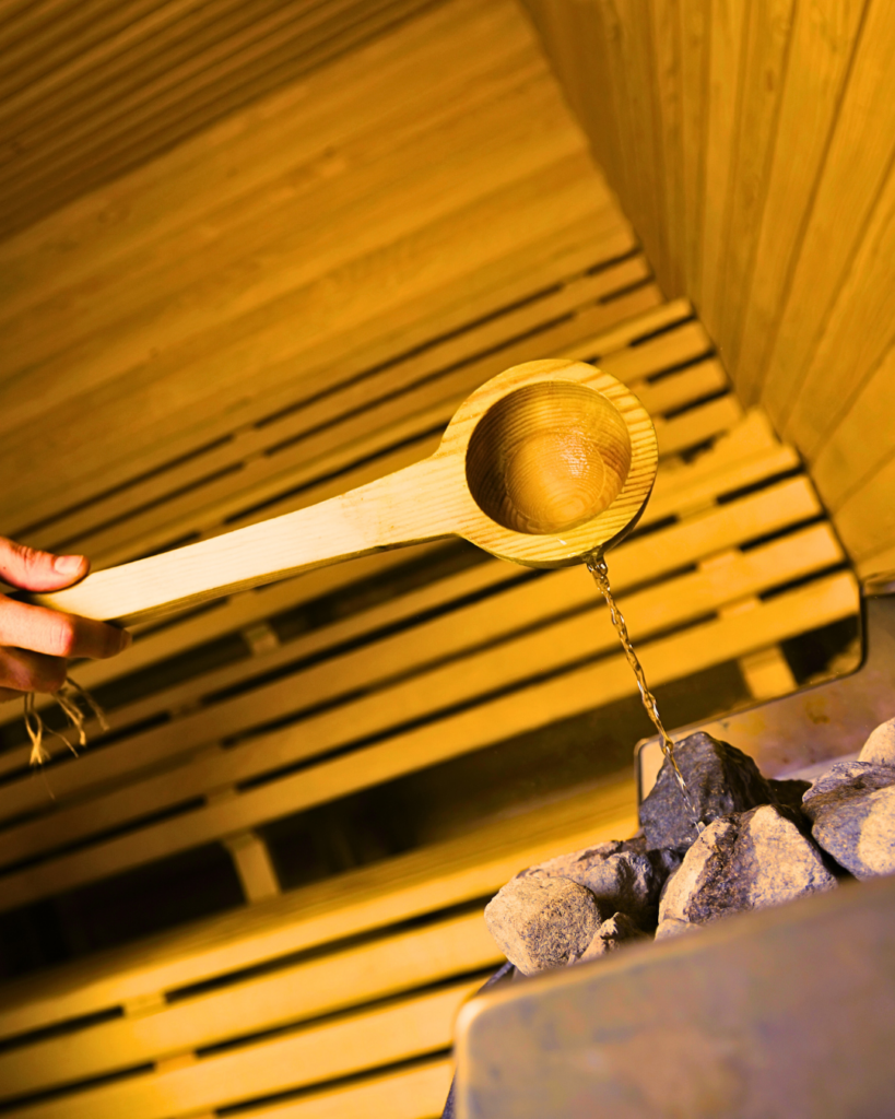 How does finnish sauna work