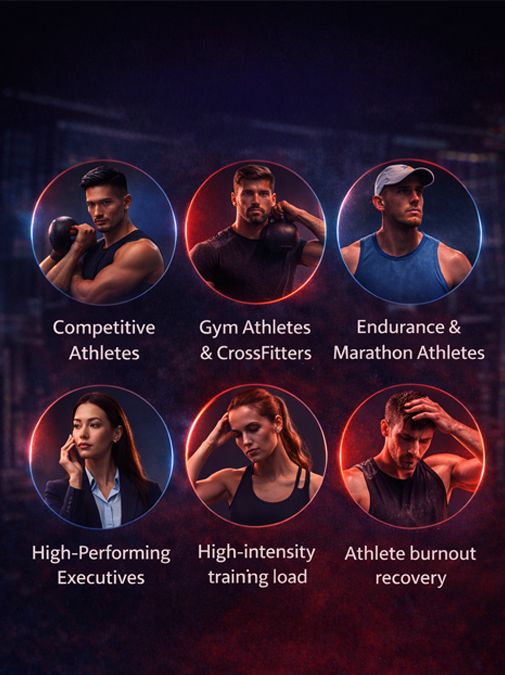 Recovery studio for athletes