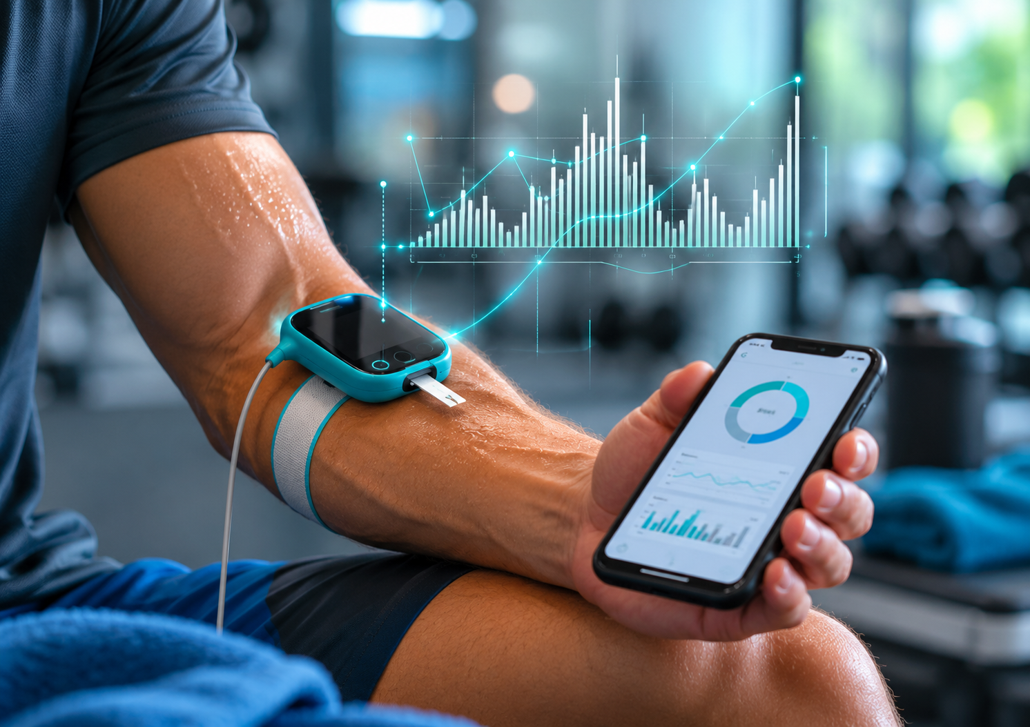 Athlete use glucose monitoring